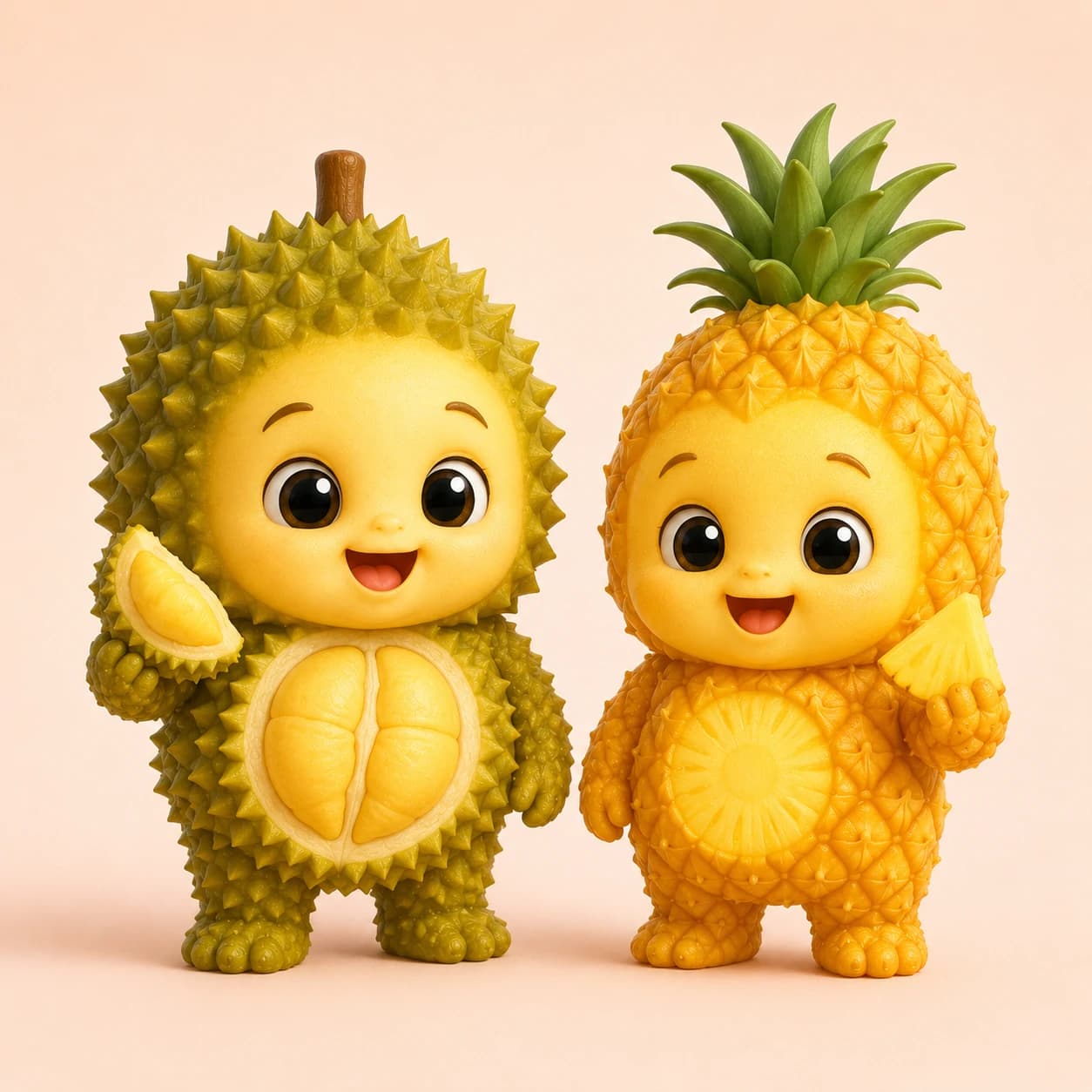 Durian or pineapple baby
