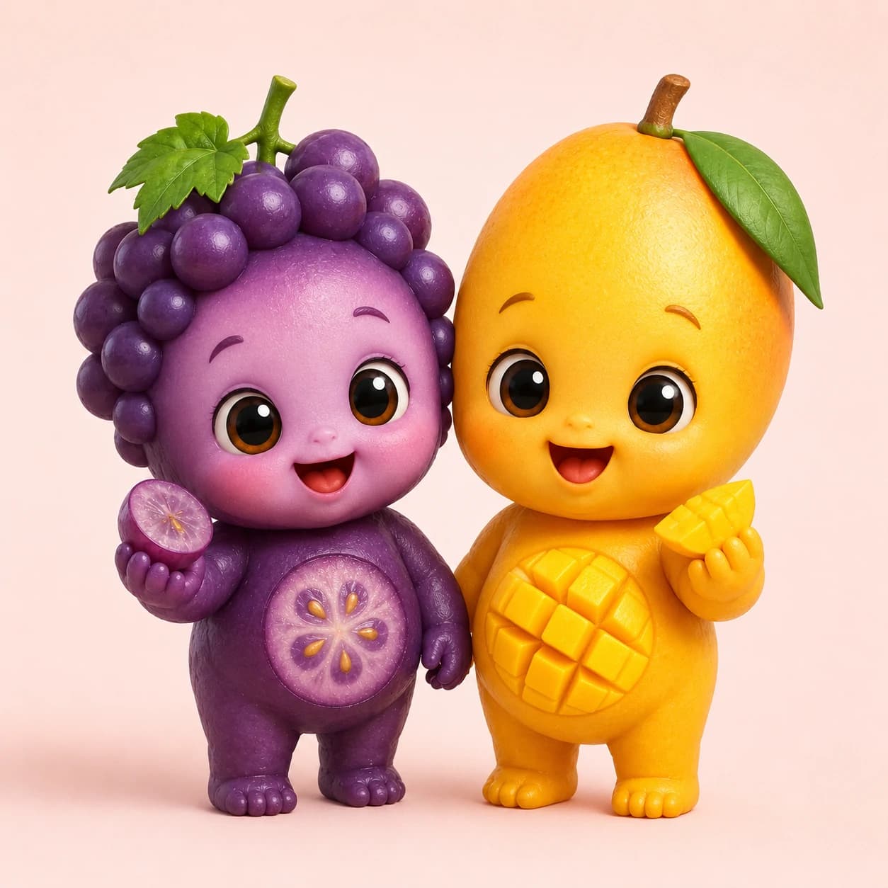 Grape or mango baby